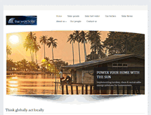 Tablet Screenshot of barwonsolarenergy.com